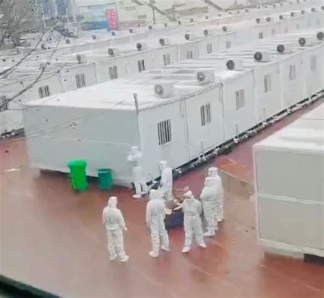 china quarantine metal box|Midnight evacuation, quarantine in metal boxes: China .